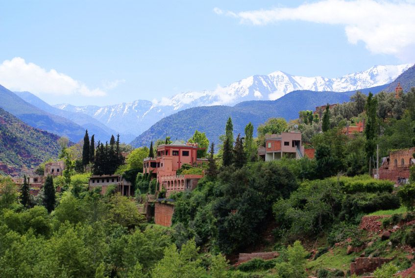 Day Trip to the high Atlas Mountains